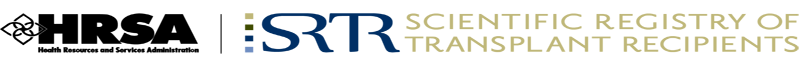 Logo of Scientific Registry of Transplant Recipients (SRTR)